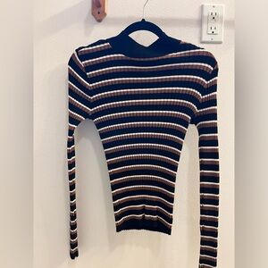 Sanctuary Detailed Rib Mock Top - Never Worn!